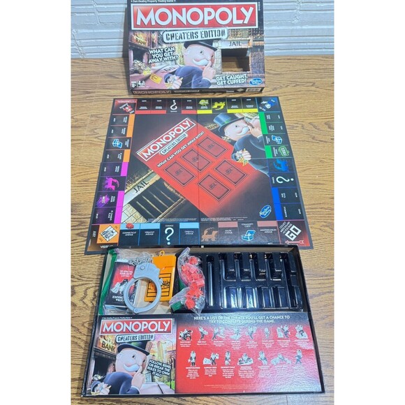 Monopoly Game: Cheaters Edition Board Game Ages 8 and Up - Picture 6 of 10